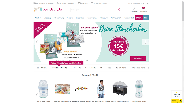 komplett Kinderzimmer online kaufen Babyzimmer Online Shop windeln.de