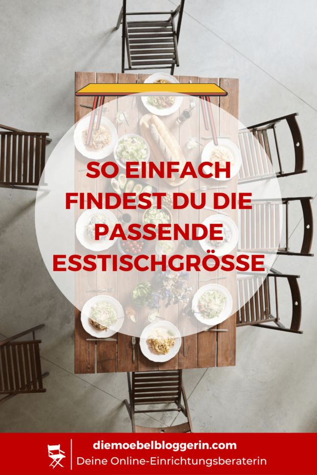 So einfach findest du die passende Esstisch-Größe